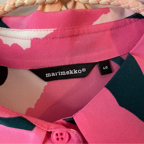 Silk Marimekko blouse - Picture 2 of 6